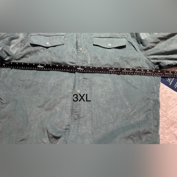 George Men's Corduroy Shirt Jacket - Picture 10 of 10